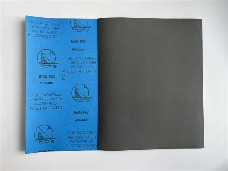 extra fine finishing sandpaper