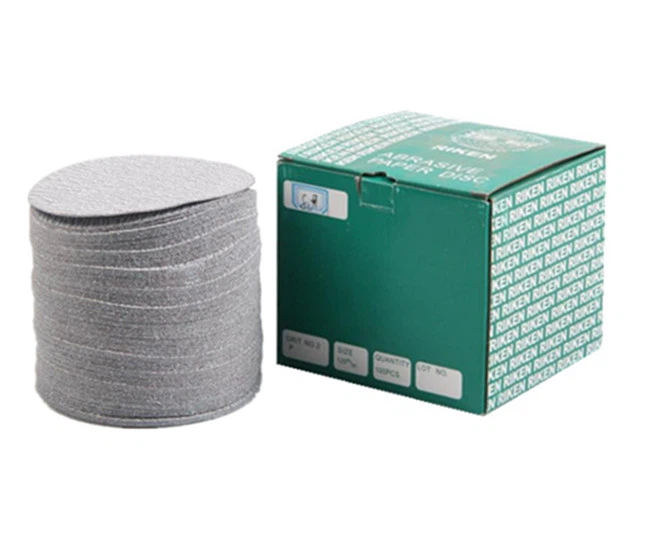 White Riken Hook & Loop Sanding Polishing Discs White Riken Hook & Loop Sanding Polishing Discs